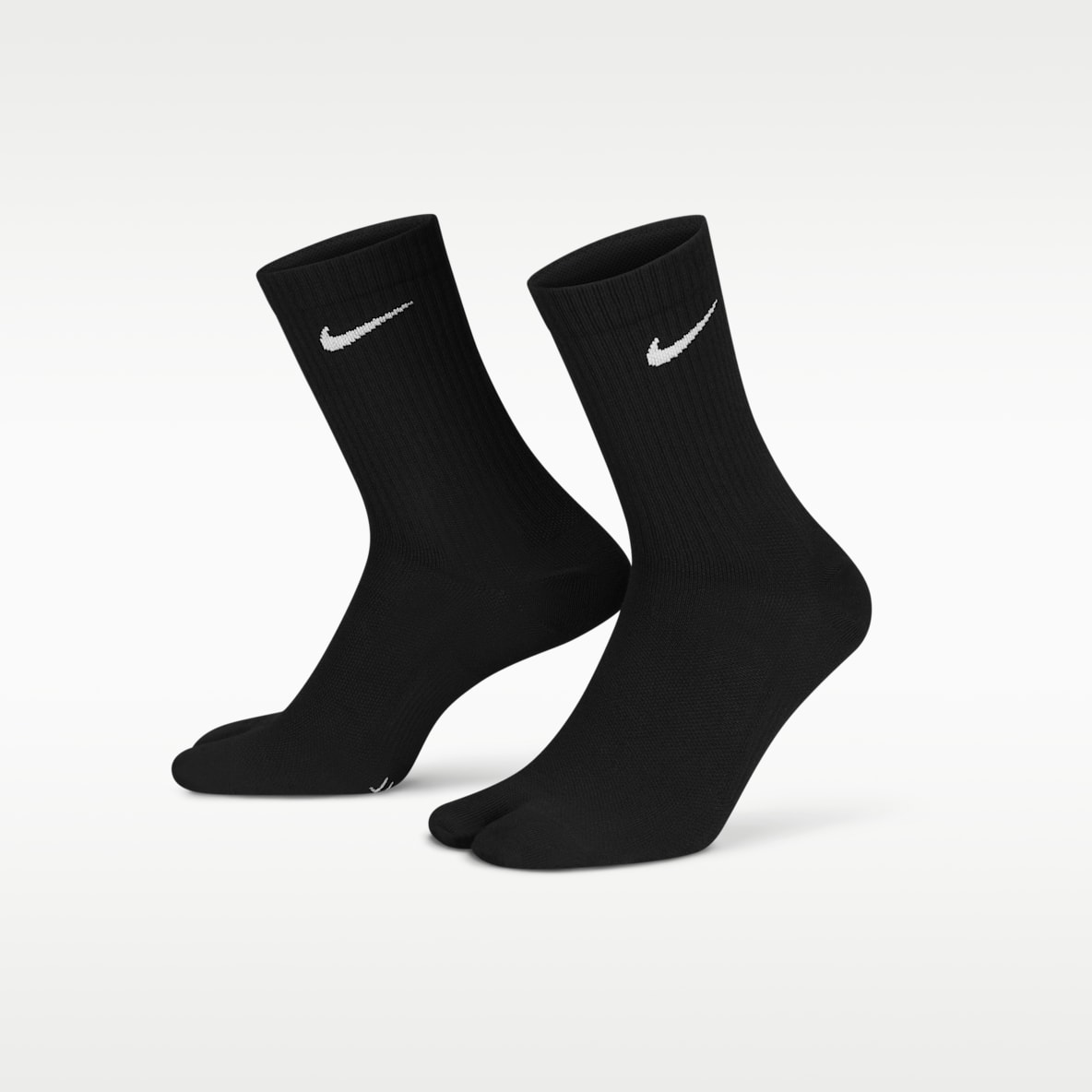 Nike Everyday Plus 'Rift' Lightweight Split-Toe Crew Socks (1 Pair)