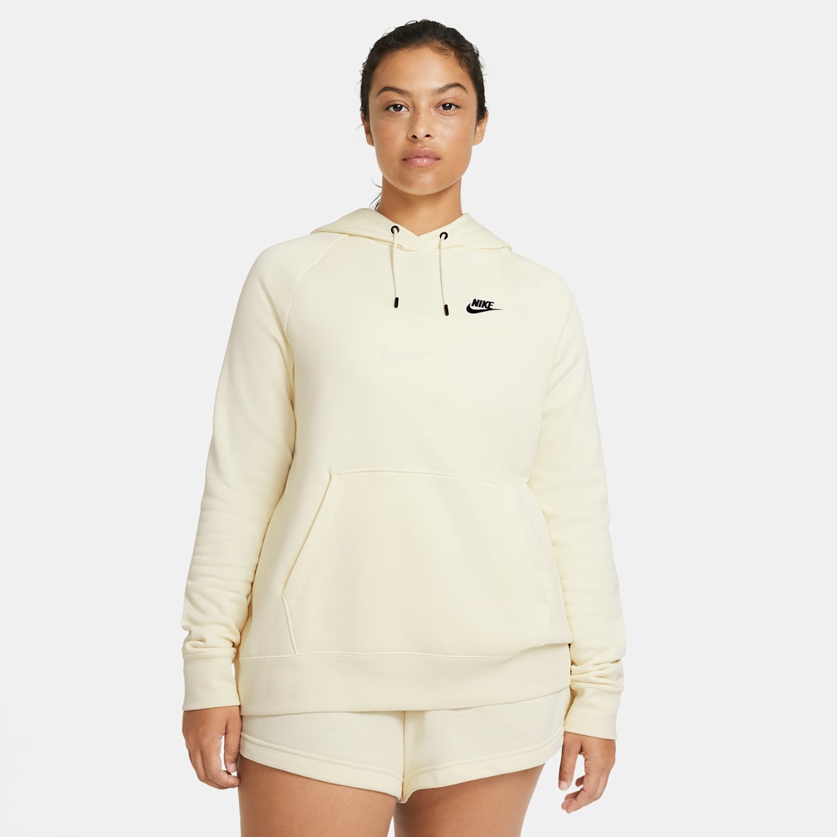 Nike Sportswear Essential Women's Fleece Pullover Hoodie (Plus Size)
