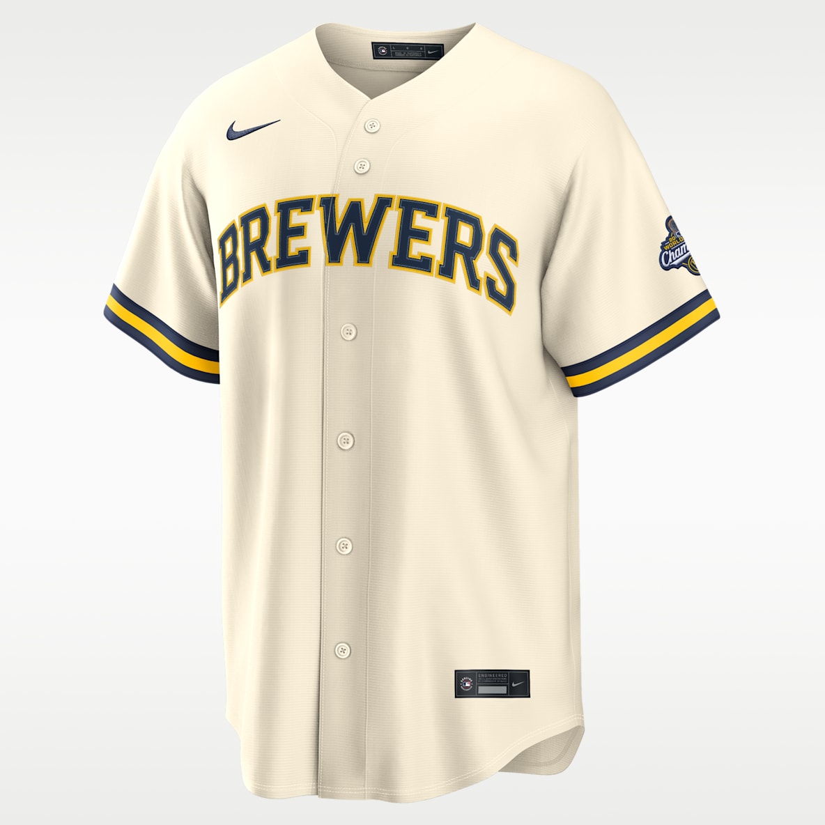 Sal Frelick Milwaukee Brewers 2026 World Series Champions Men's Nike MLB Replica Jersey