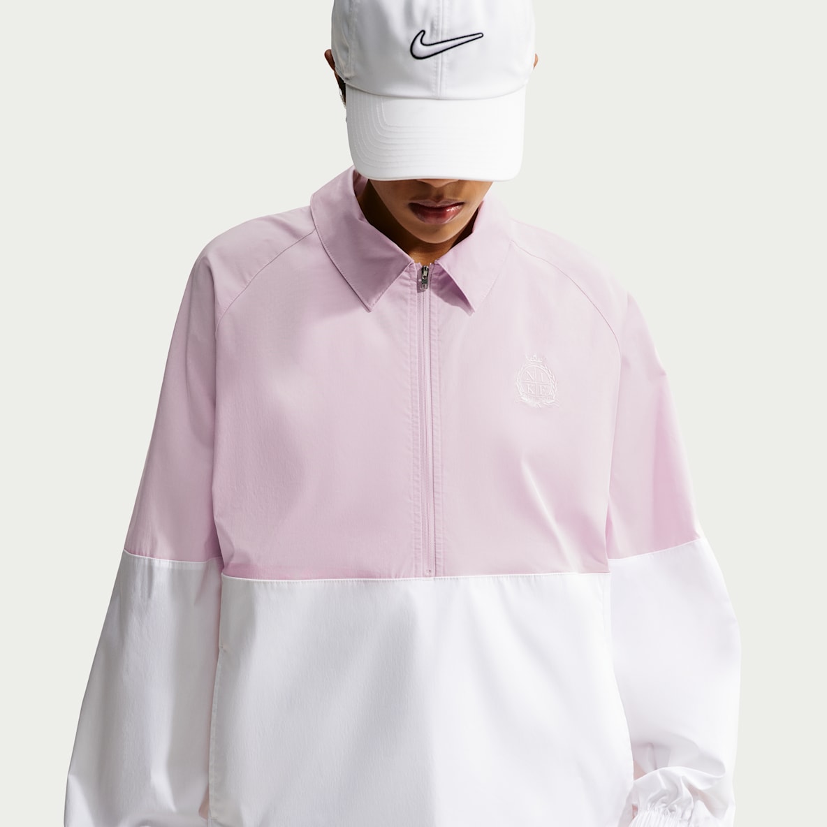 Nike Sportswear Women's Oversized Poplin 1/2-Zip Jacket