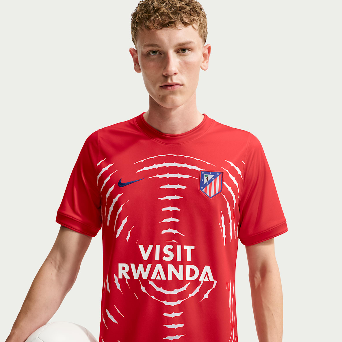 Atlético de Madrid – Home Maglia da calcio pre-partita Nike Dri-FIT – Uomo