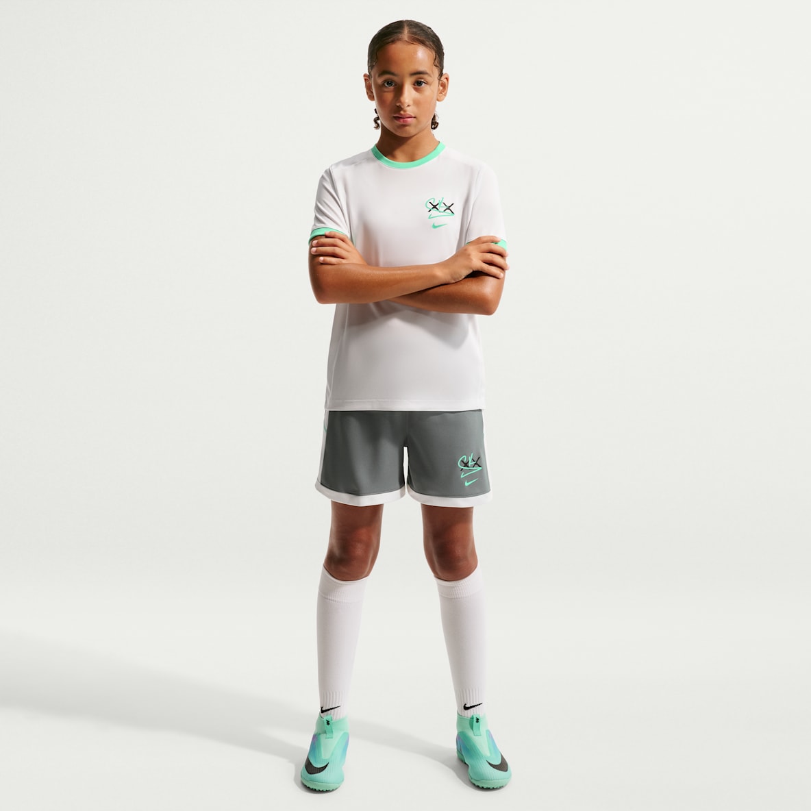 Sam Kerr Academy Older Kids' (Girls') Nike Dri-FIT 10cm (approx.) Football Shorts