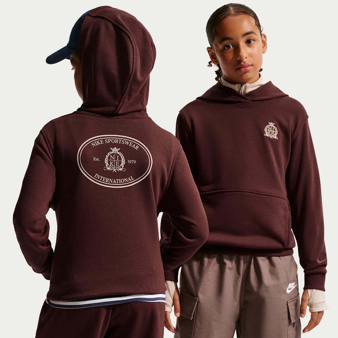 Nike Sportswear Club Hoodie van sweatstof voor kids
