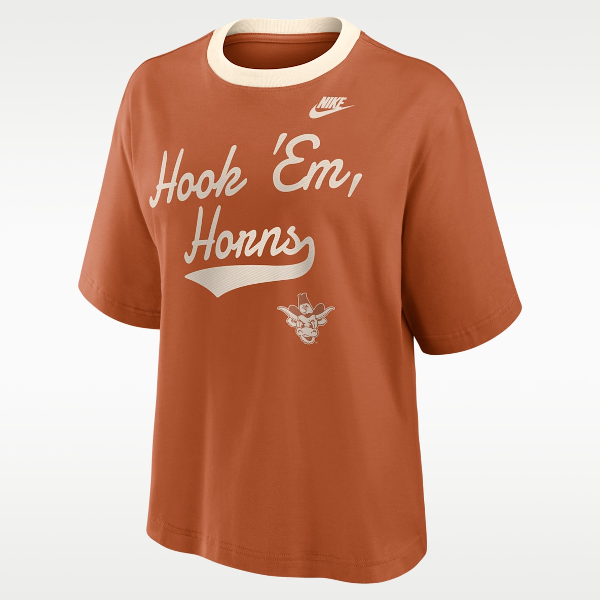 Texas Legacy Fight Song Boxy Women's Nike College T-Shirt