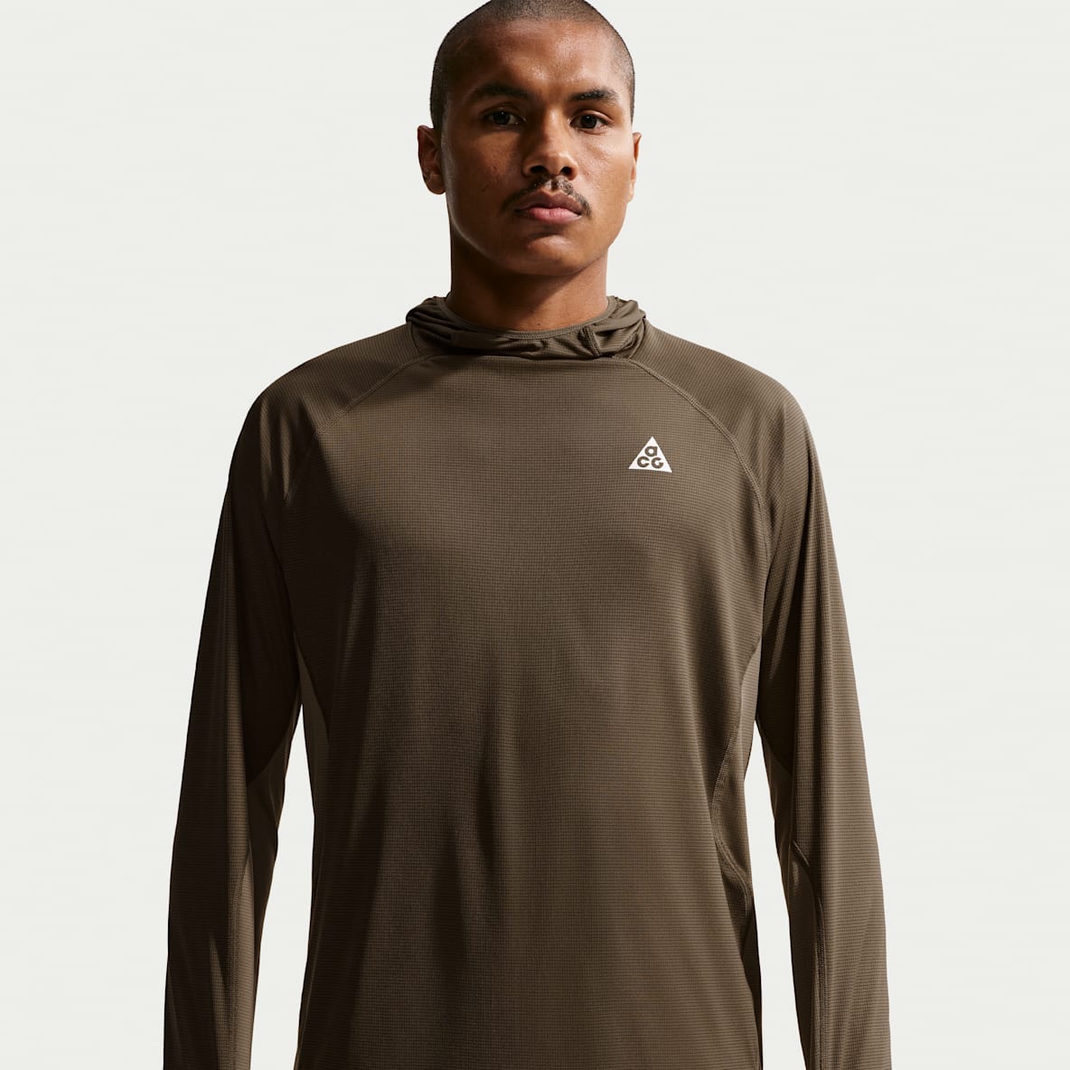 Nike ACG "Solar Chase" Men's Dri-FIT UV Protection Hooded Trail Running Top
