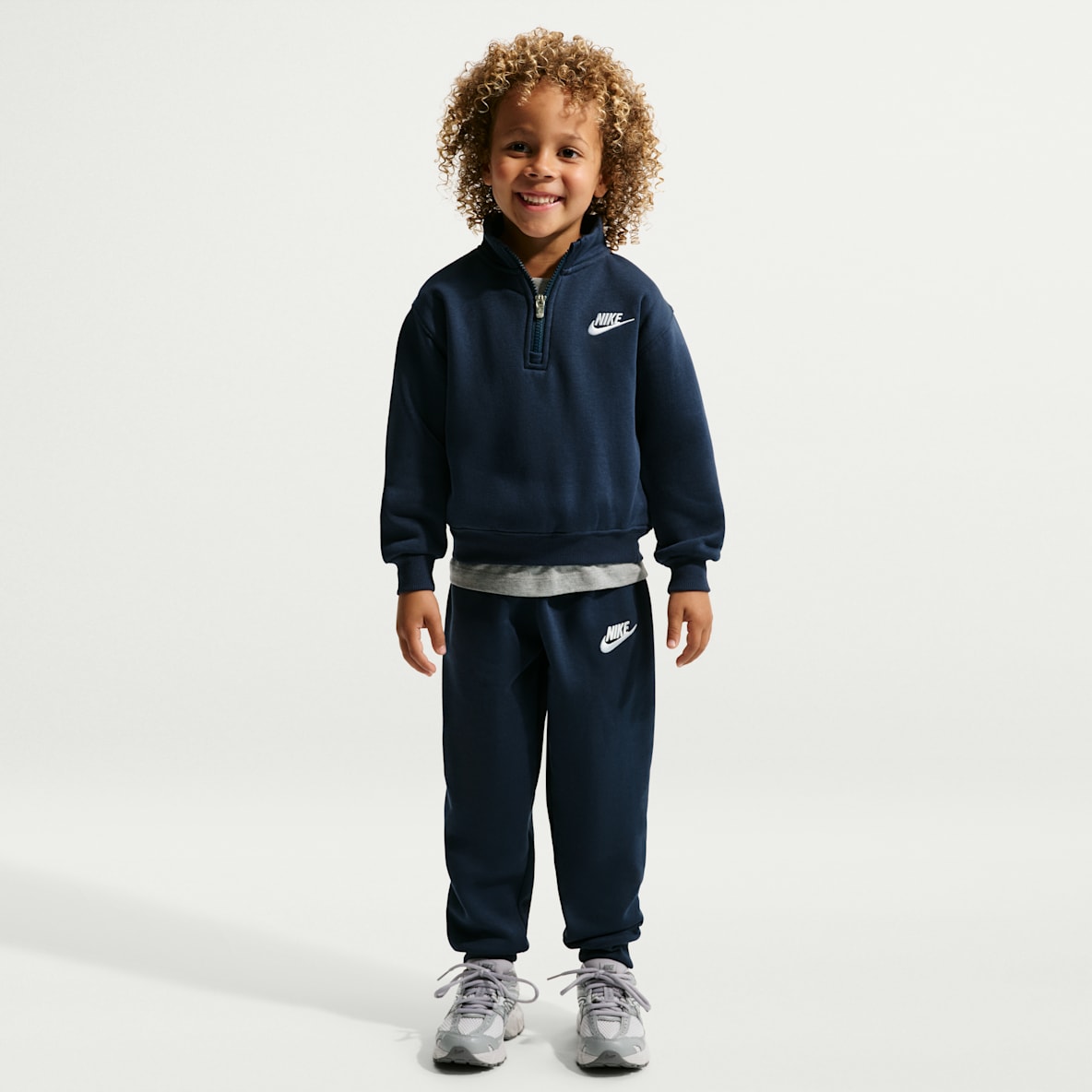 Nike Club Toddler Fleece 2-Piece Quarter-Zip Set