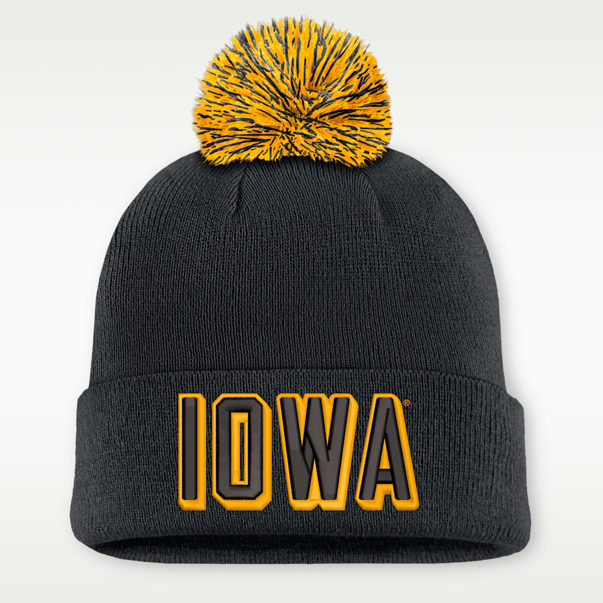 Iowa Peak Men's Nike College Cuffed Beanie