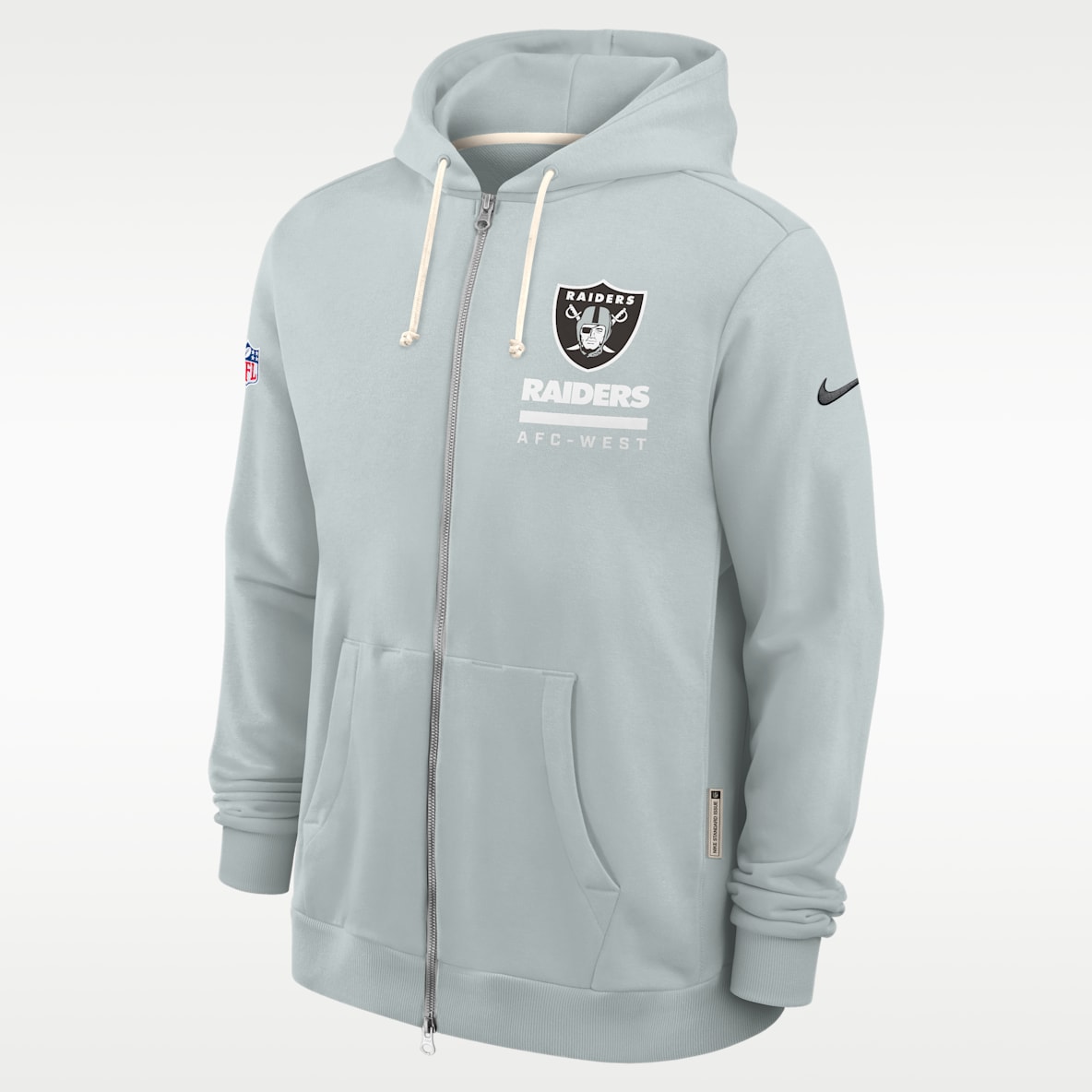 Las Vegas Raiders Utility Player Sideline Men's Nike Dri-FIT NFL Full-Zip Hoodie