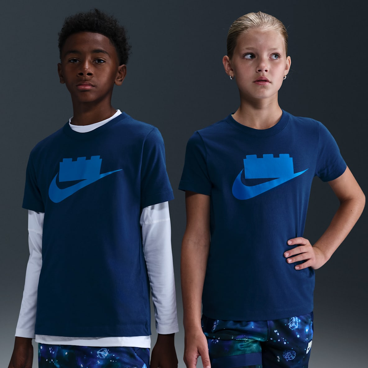Nike x LEGO® Collection Older Kids' Logo T-Shirt