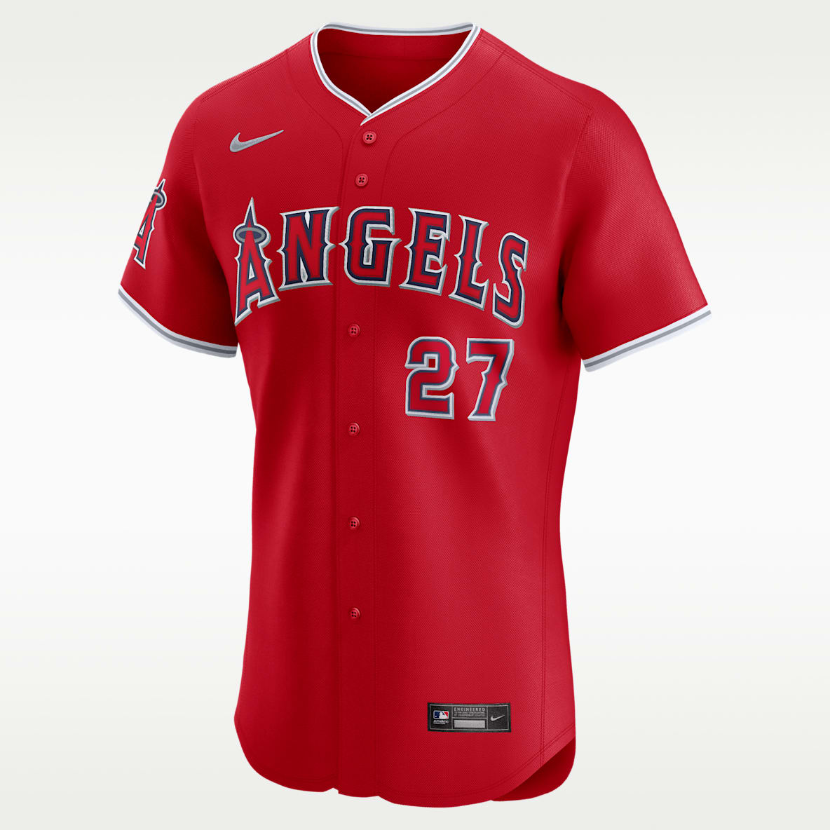Mike Trout Los Angeles Angels Men's Nike Dri-FIT ADV MLB Elite Jersey