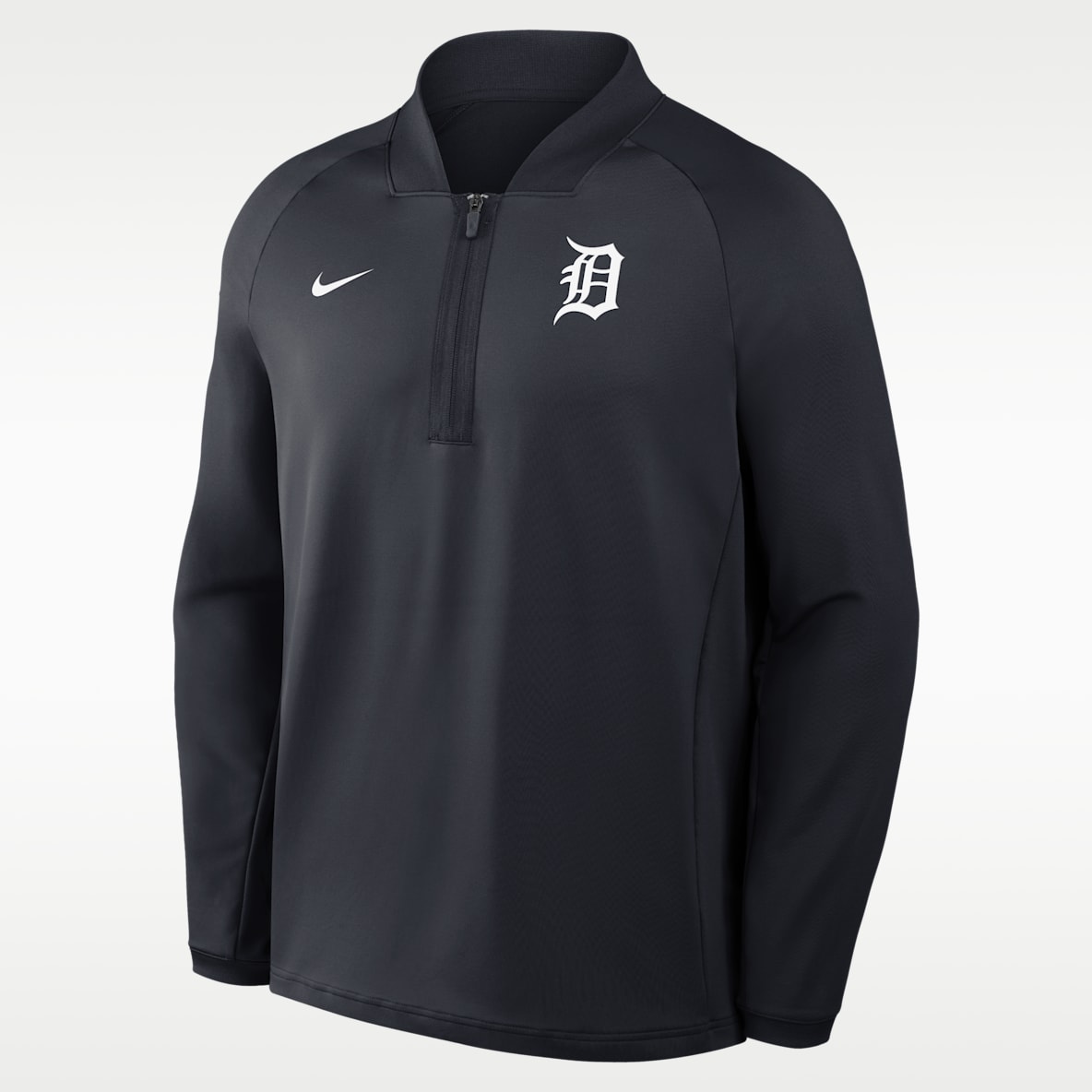 Detroit Tigers Authentic Collection Men's Nike Dri-FIT MLB 1/2-Zip Long-Sleeve Top