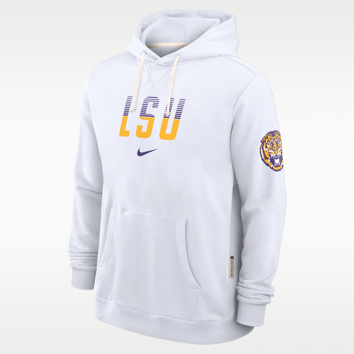 LSU Sideline Standard Issue Men's Nike Dri-FIT College Pullover Hoodie