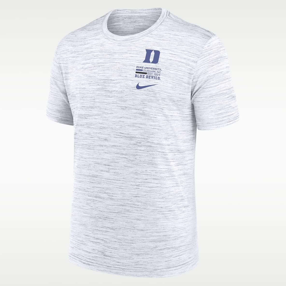 Duke Campus Chest Stack Velocity Men's Nike Dri-FIT College T-Shirt