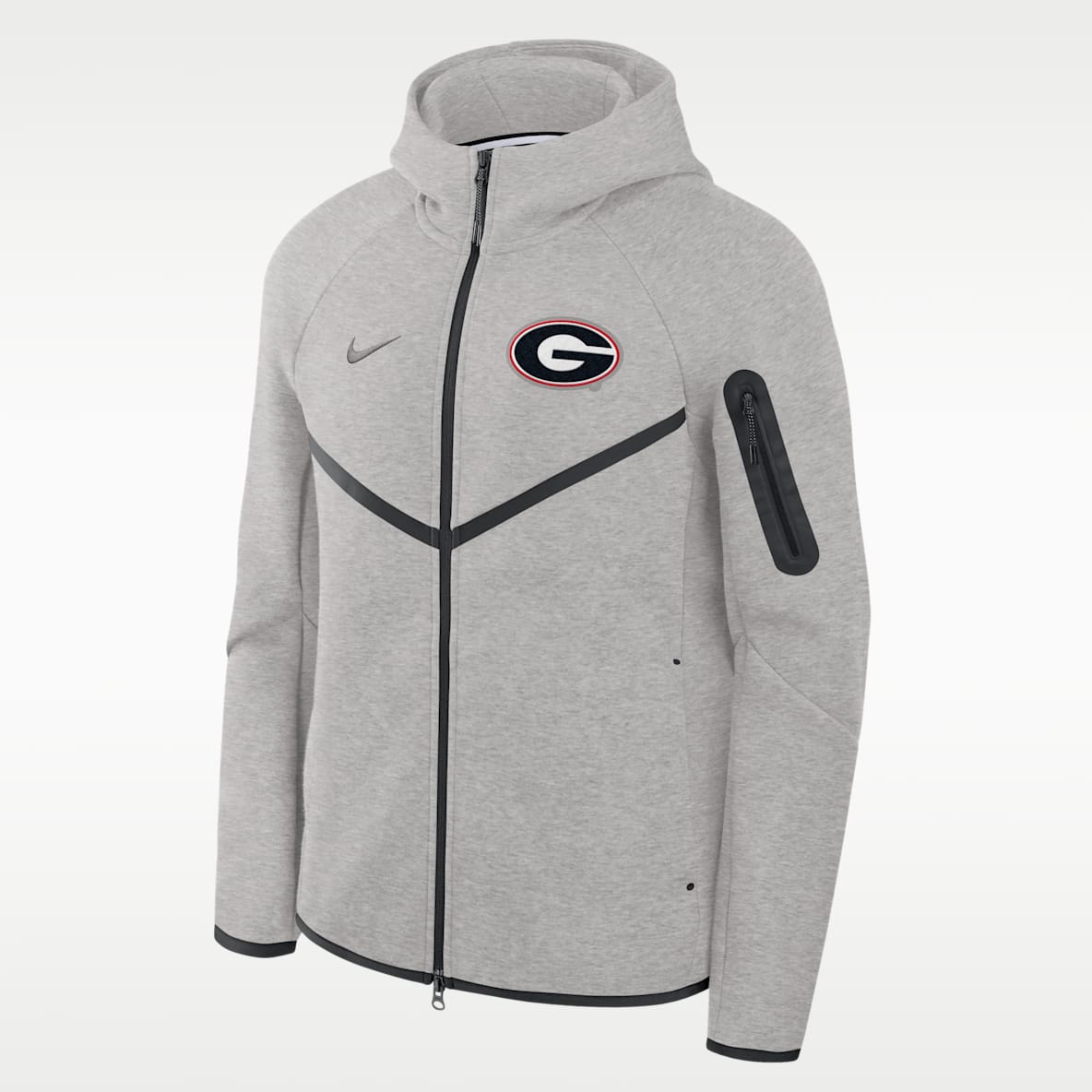 Georgia Tech Fleece Windrunner Men's Nike College Full-Zip Hooded Jacket