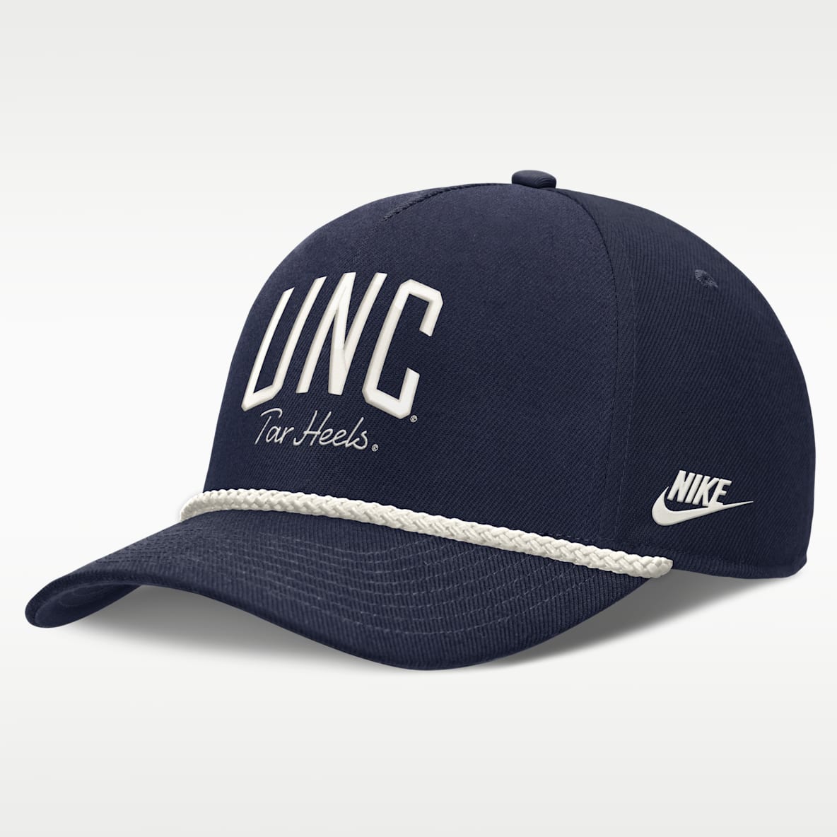 North Carolina Legacy Letter Rise Men's Nike Dri-FIT College A-Frame Adjustable Hat
