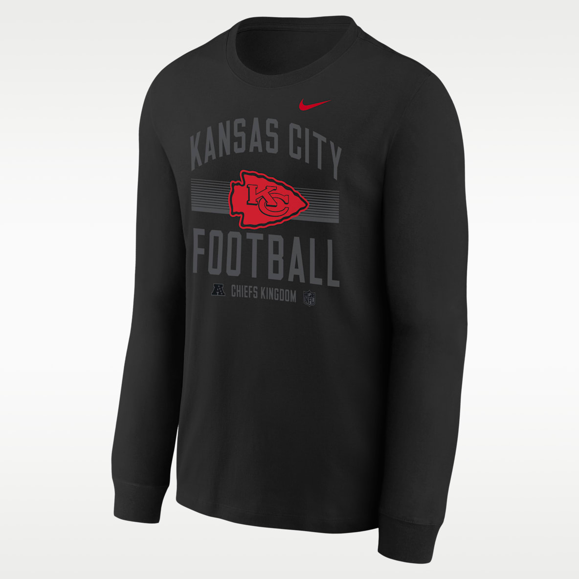 Kansas City Chiefs Hometown Big Kids' Nike NFL Long-Sleeve T-Shirt