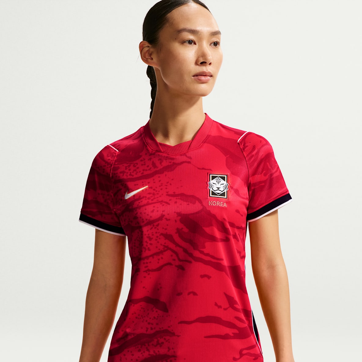 대한민국 2026 스타디움 홈 여성 나이키 드라이 핏 축구 레플리카 저지