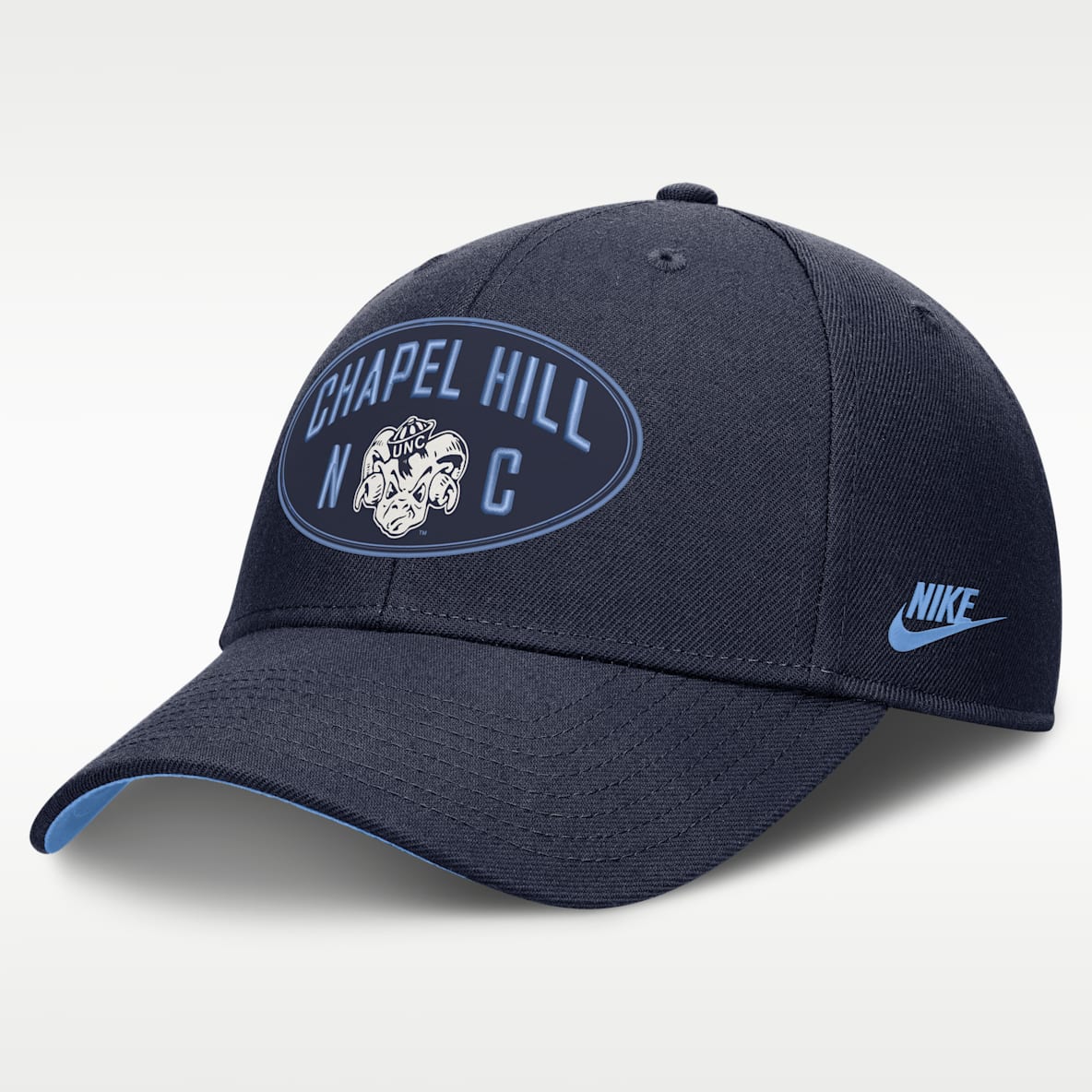 North Carolina Legacy Letter & Location Rise Men's Nike Dri-FIT College A-Frame Adjustable Hat