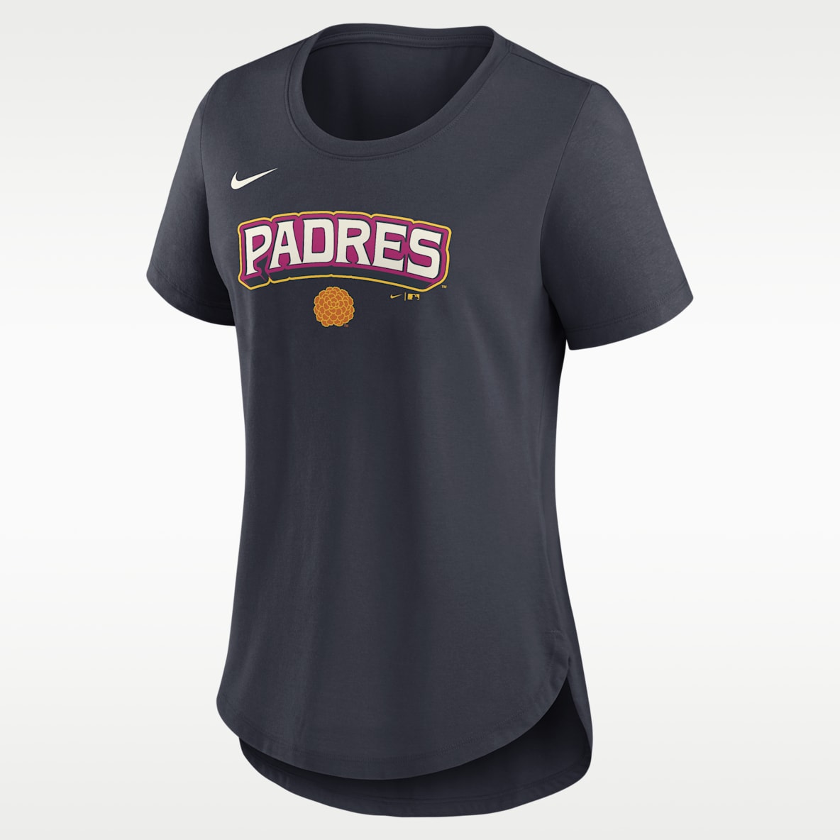 San Diego Padres Team Phrase City Connect Lockup Women's Nike MLB T-Shirt