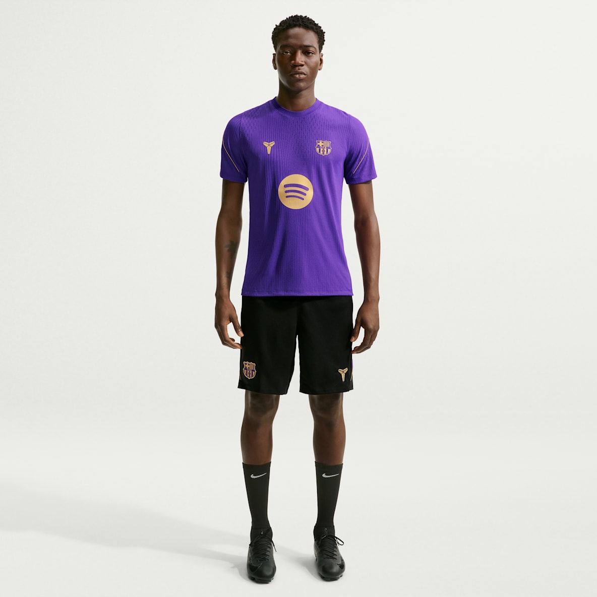 F.C. Barcelona Strike Away Men's Kobe Dri-FIT Football Knit Shorts