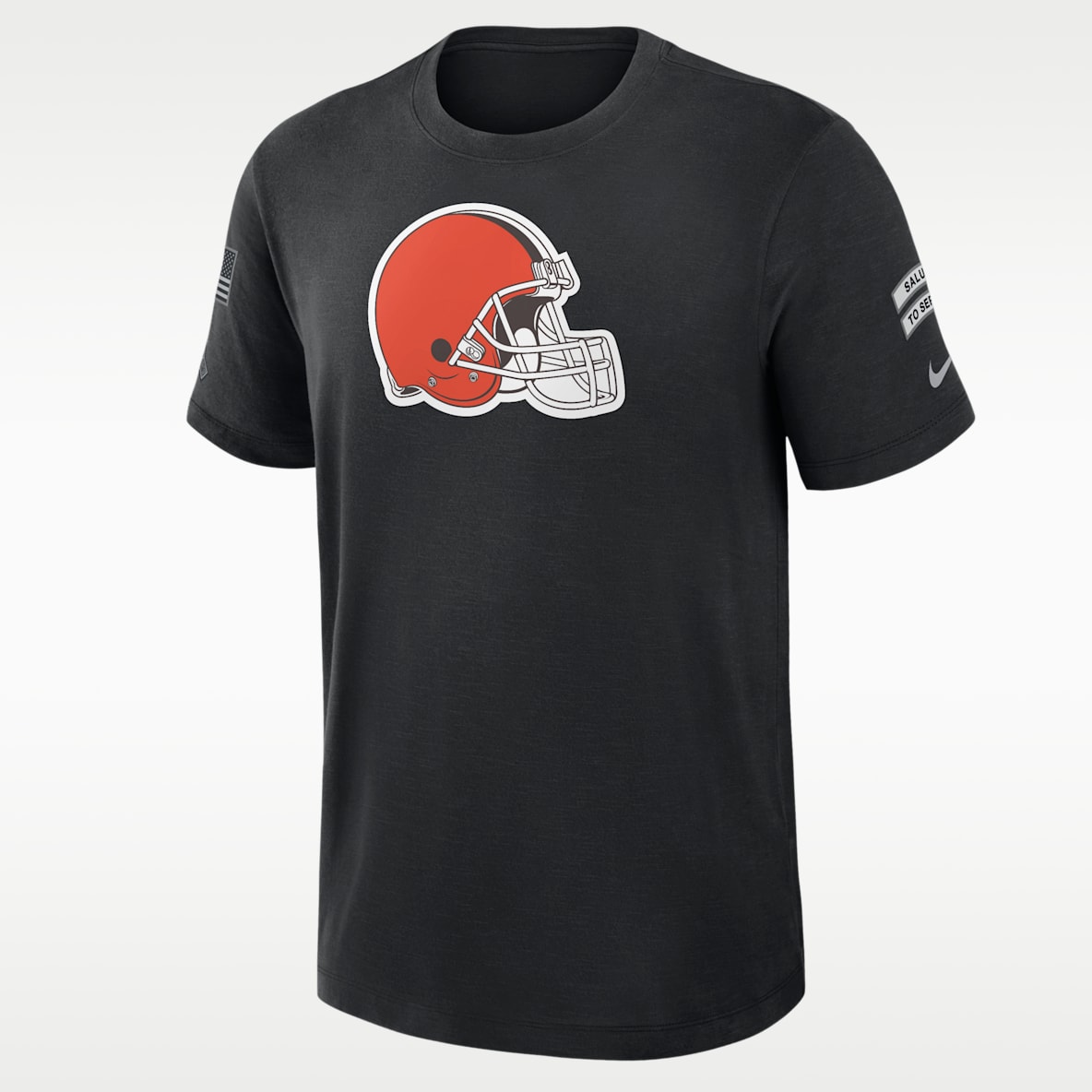 Cleveland Browns Salute to Service Slub Men's Nike Dri-FIT NFL T-Shirt