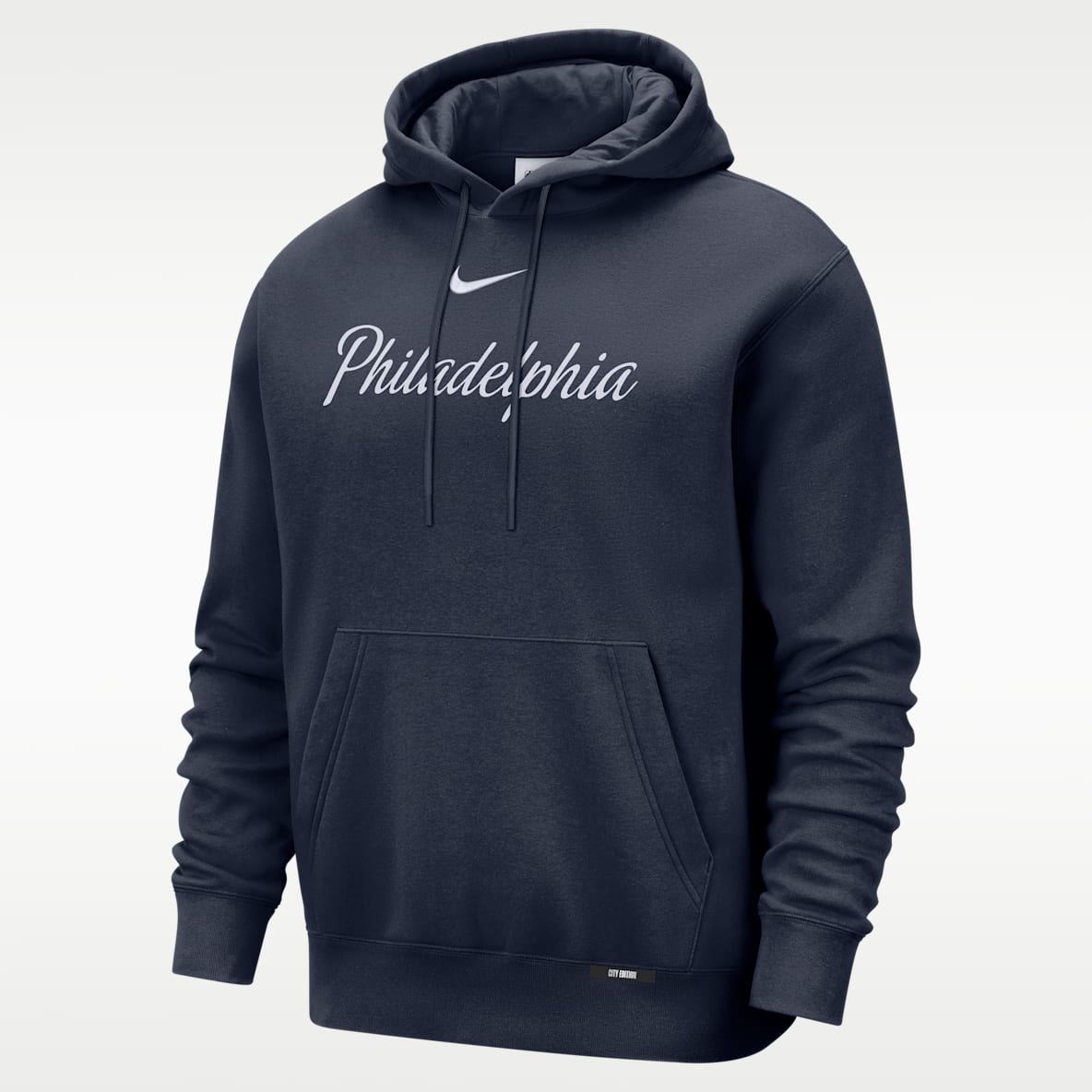 Philadelphia 76ers City Edition Men's Nike Basketball Club Pull-Over Hoodie