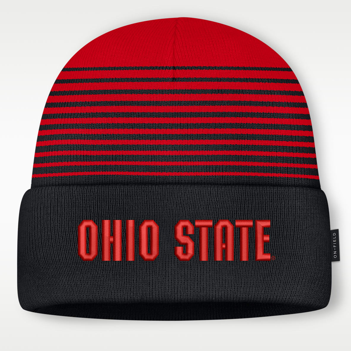 Ohio State Sideline Utility Men's Nike College Cuffed Beanie