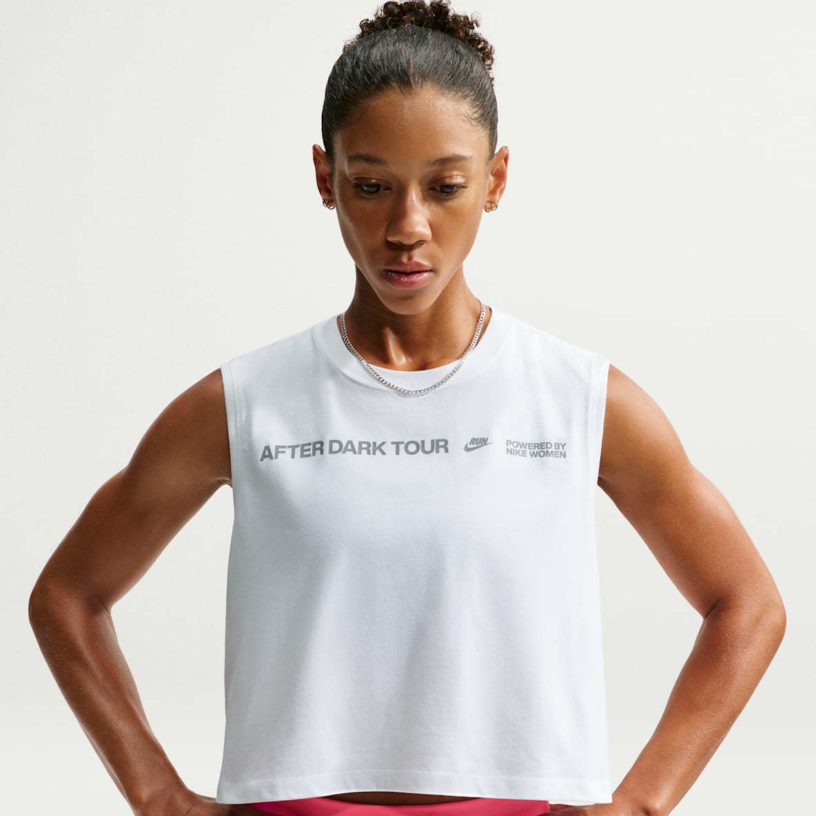 Nike After Dark Tour Women's Dri-FIT Sleeveless Running T-Shirt