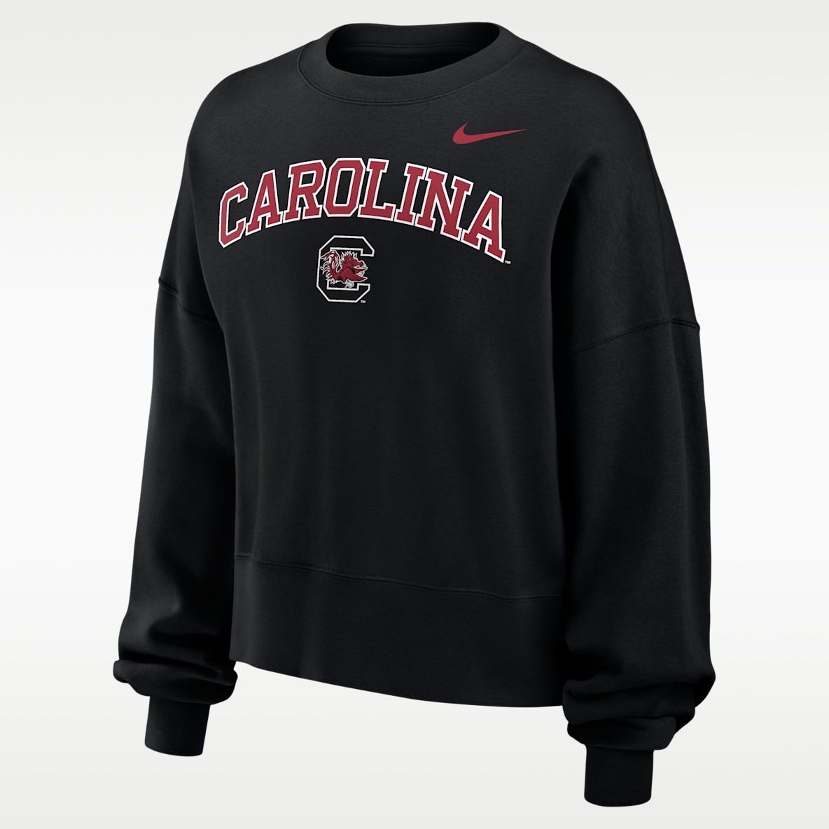 Nike Phoenix Fleece (South Carolina Gamecocks) Women's Oversized Crew-Neck Sweatshirt
