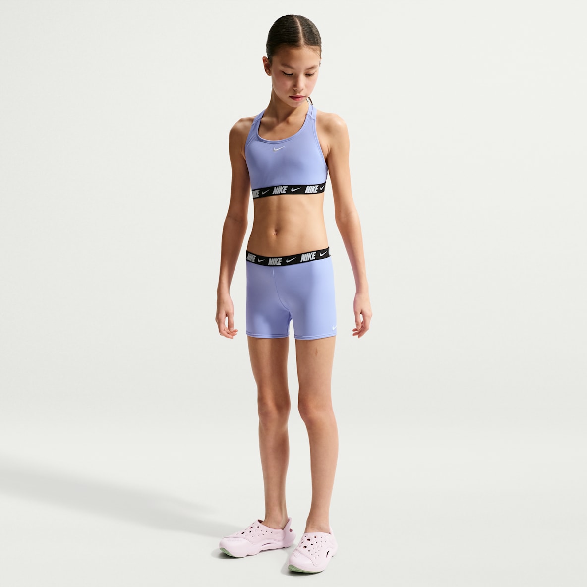 Nike Swim Big Kids' (Girls') Racerback Bikini & Short Set