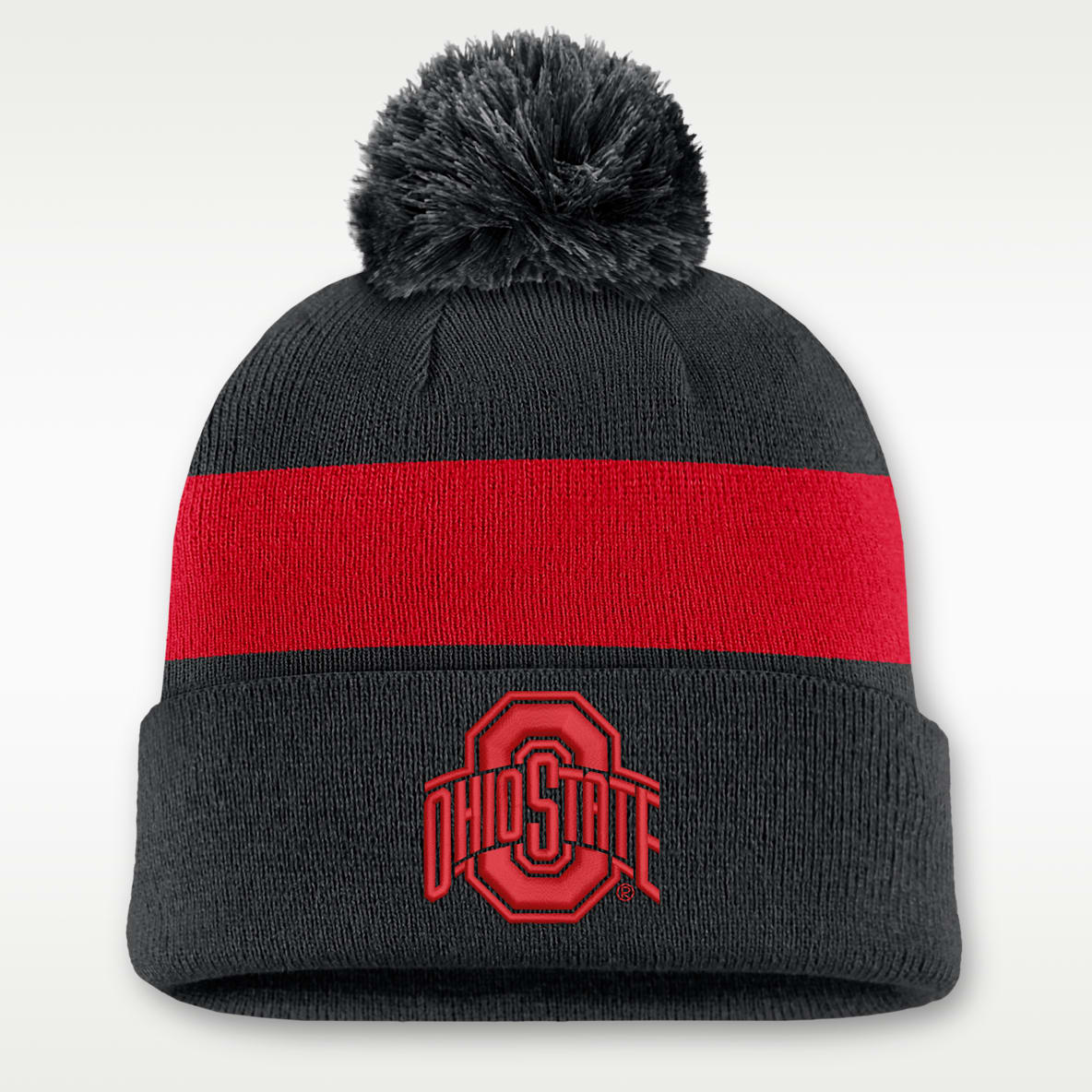 Ohio State Peak Men's Nike College Cuffed Beanie