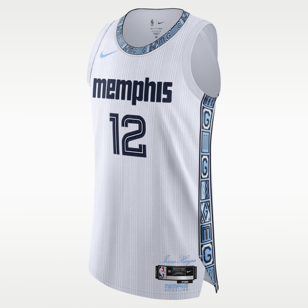 Ja Morant Memphis Grizzlies City Edition Men's Nike Dri-FIT ADV NBA Authentic Jersey