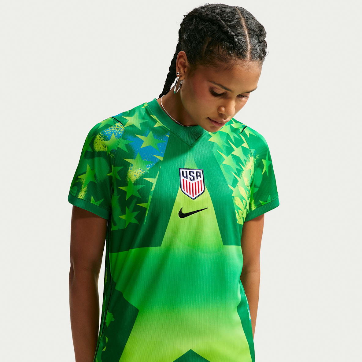 USMNT 2026 Stadium Goalkeeper Women's Nike Dri-FIT Soccer Replica Short-Sleeve Jersey