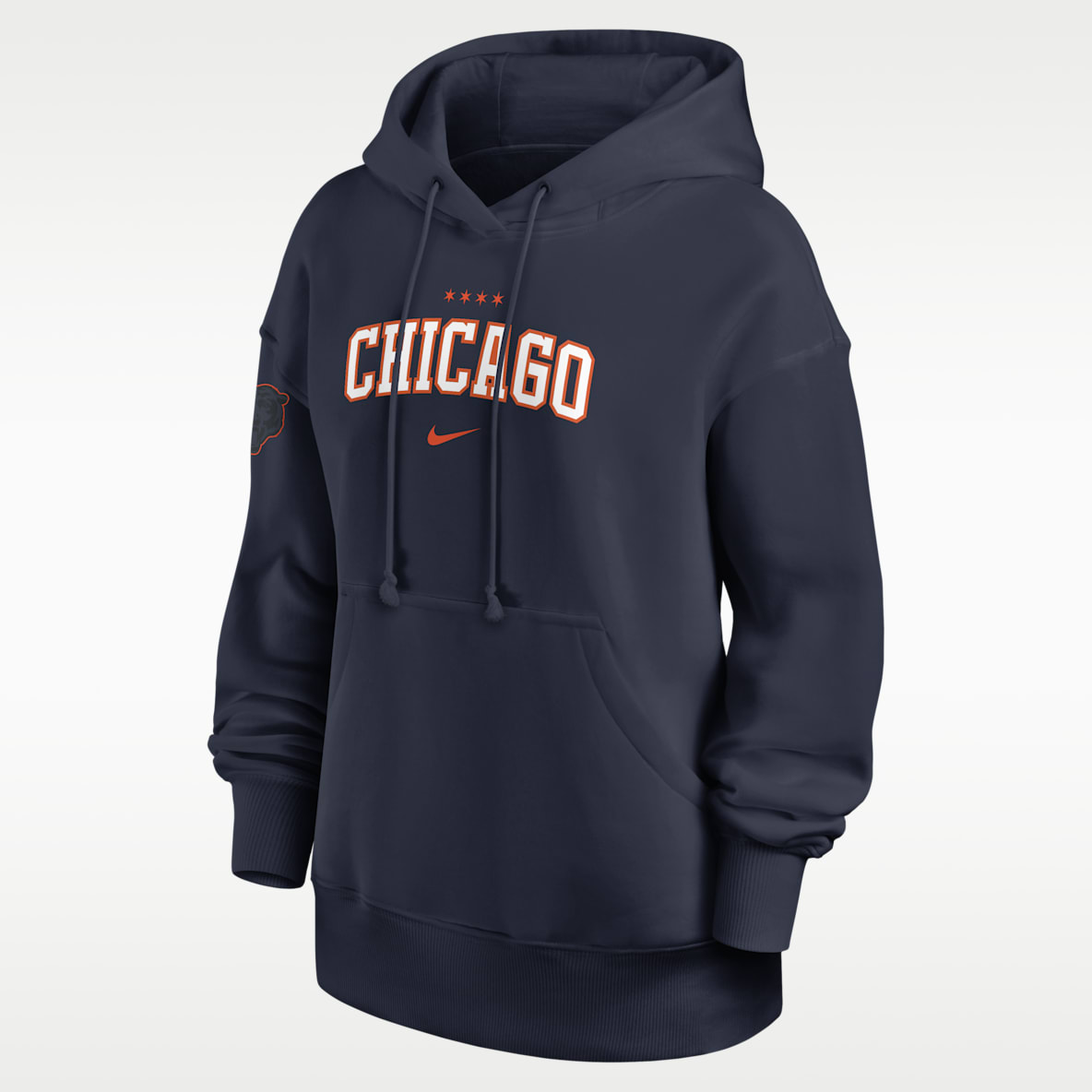 Chicago Bears Rivalries Collection Phoenix Women's Nike NFL Oversized Pullover Hoodie