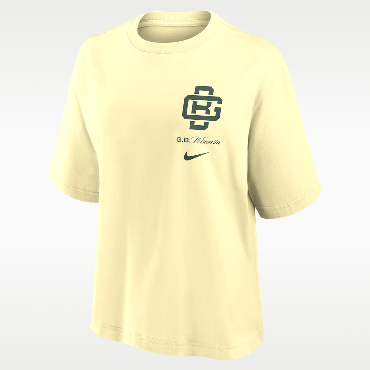 Green Bay Packers Rivalries Collection Boxy Women's Nike NFL T-Shirt