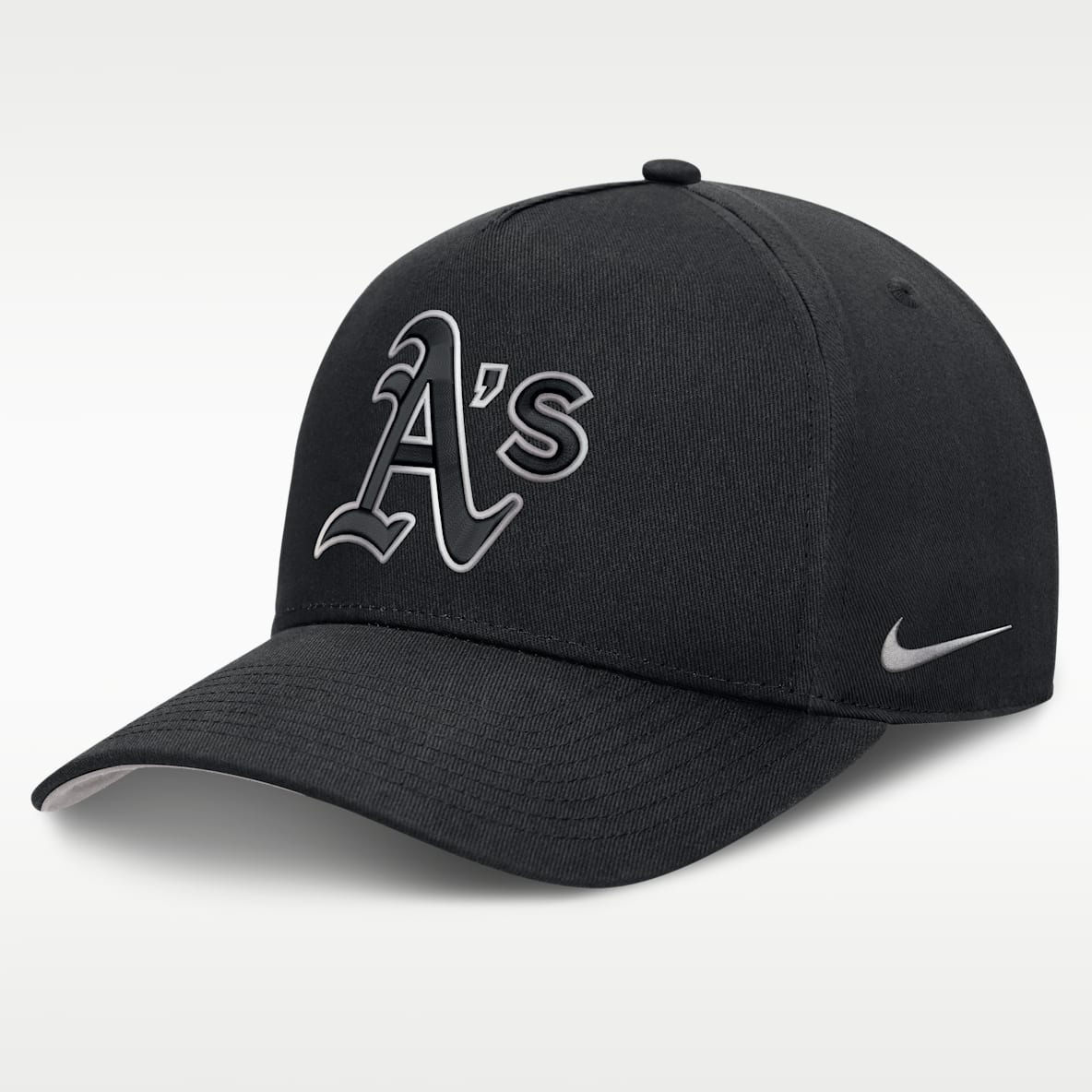 Athletics Rise Men's Nike Dri-FIT MLB A-Frame Trucker Adjustable Hat