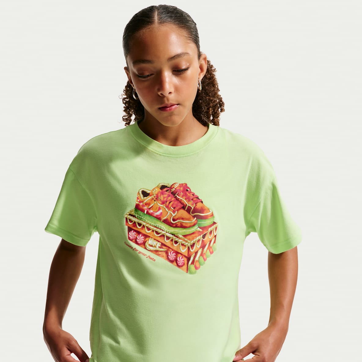 Nike Sportswear Playera para niños talla grande
