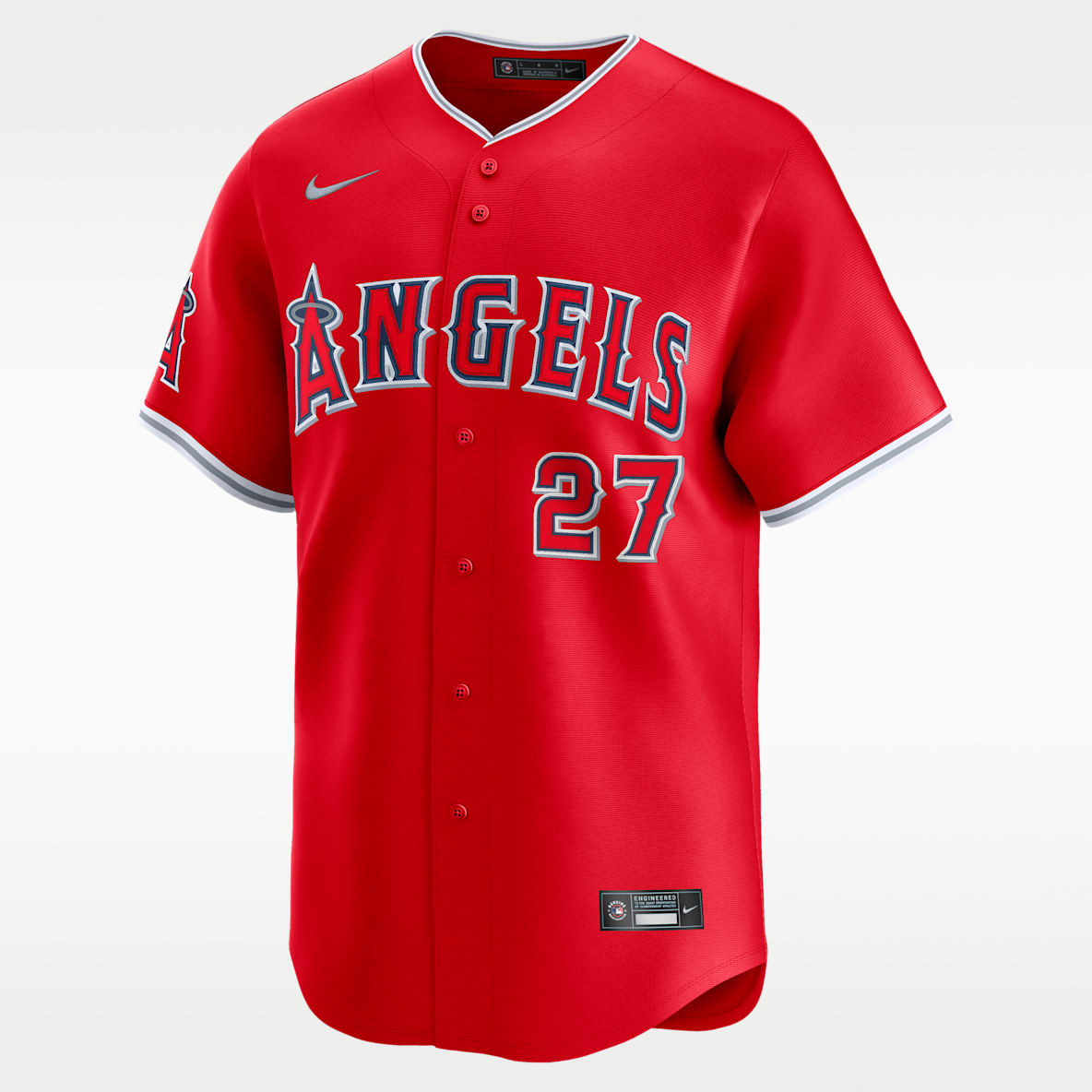 Mike Trout Los Angeles Angels Men's Nike Dri-FIT ADV MLB Limited Jersey