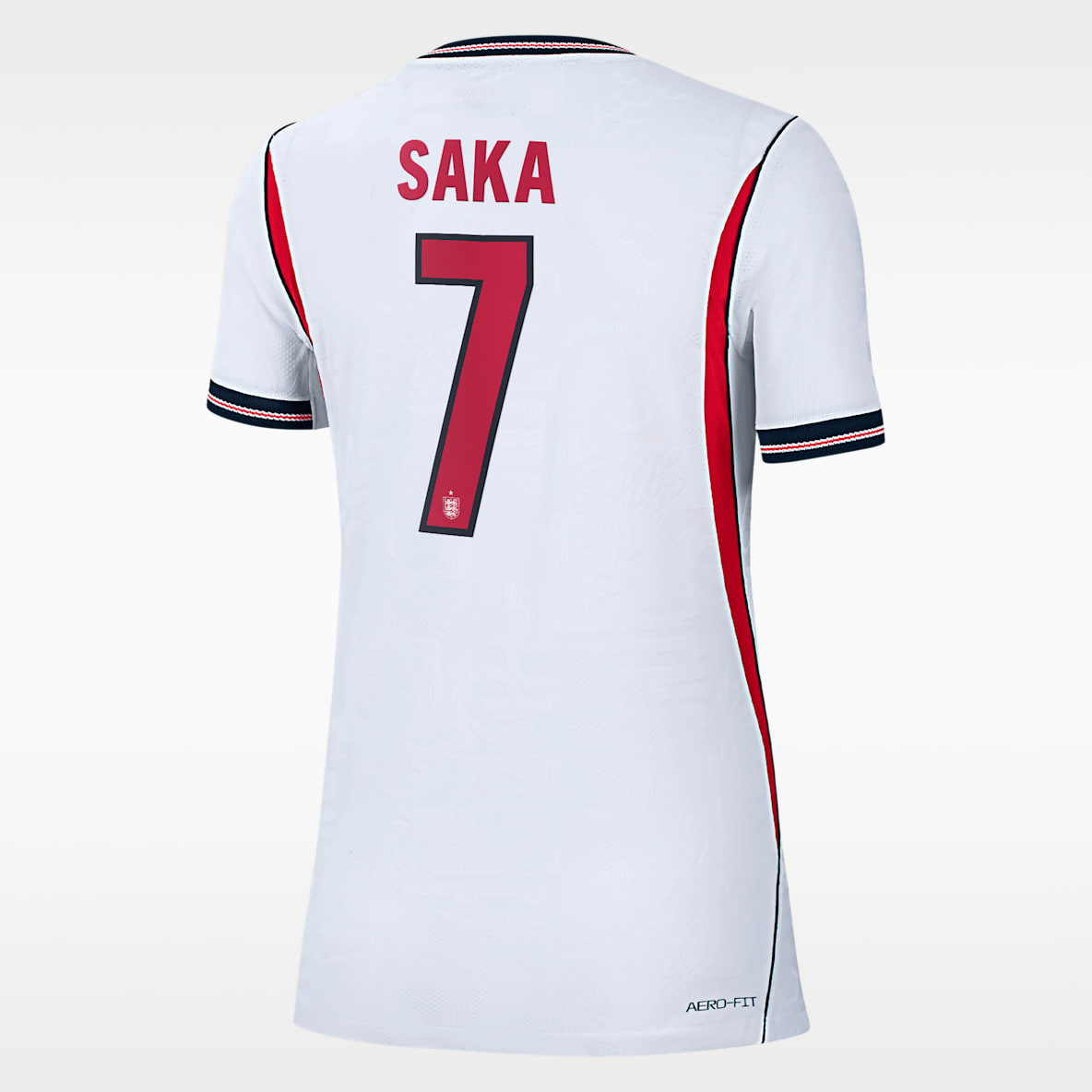 Selección de Inglaterra local 2026 Match Bukayo Saka Jersey de fútbol Nike Dri-FIT ADV para mujer