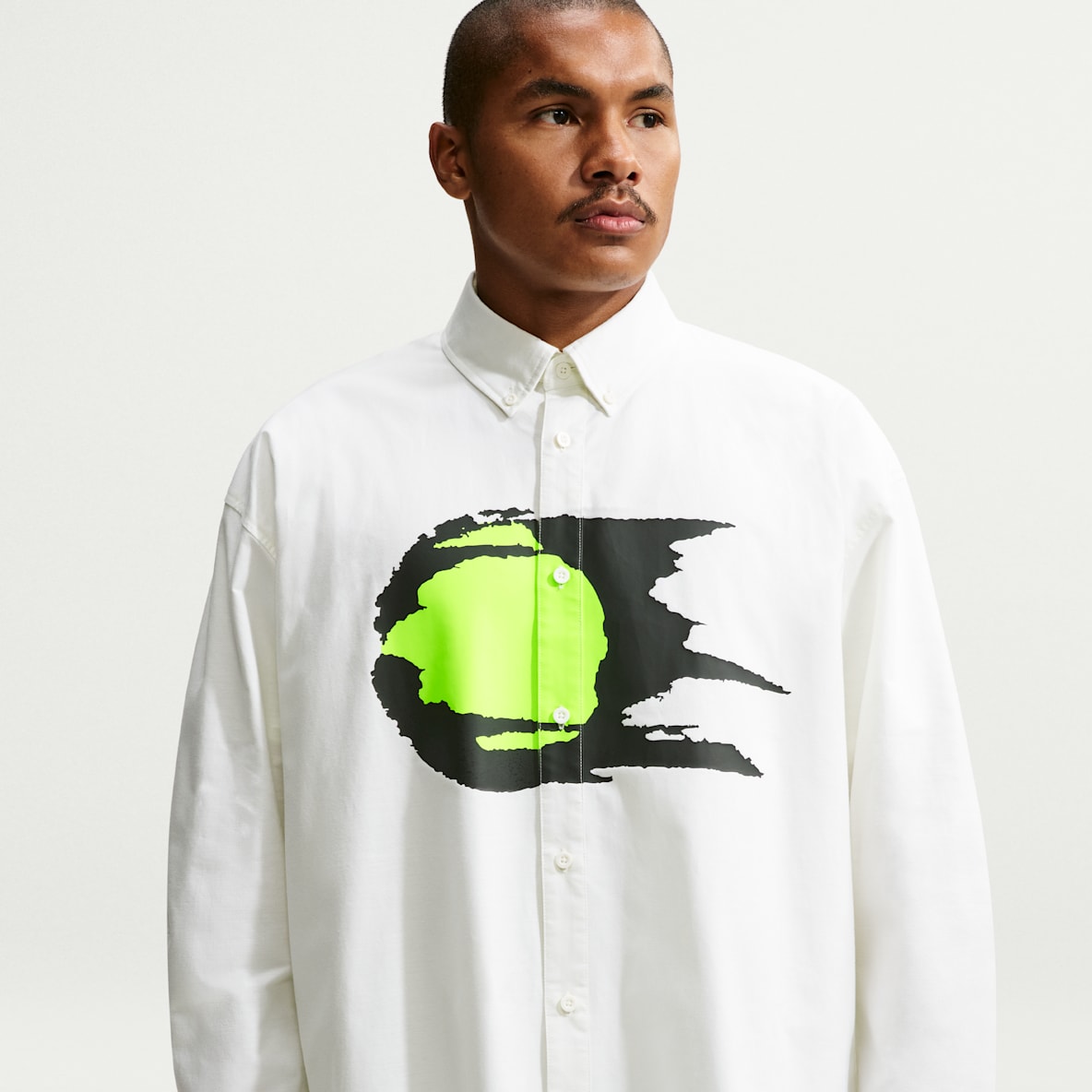 Nike Club Rules Men's Long-Sleeve Oxford Top