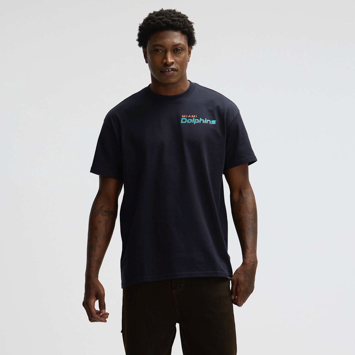 Miami Dolphins Rivalries Collection Essential Max90 Men's Nike NFL T-Shirt