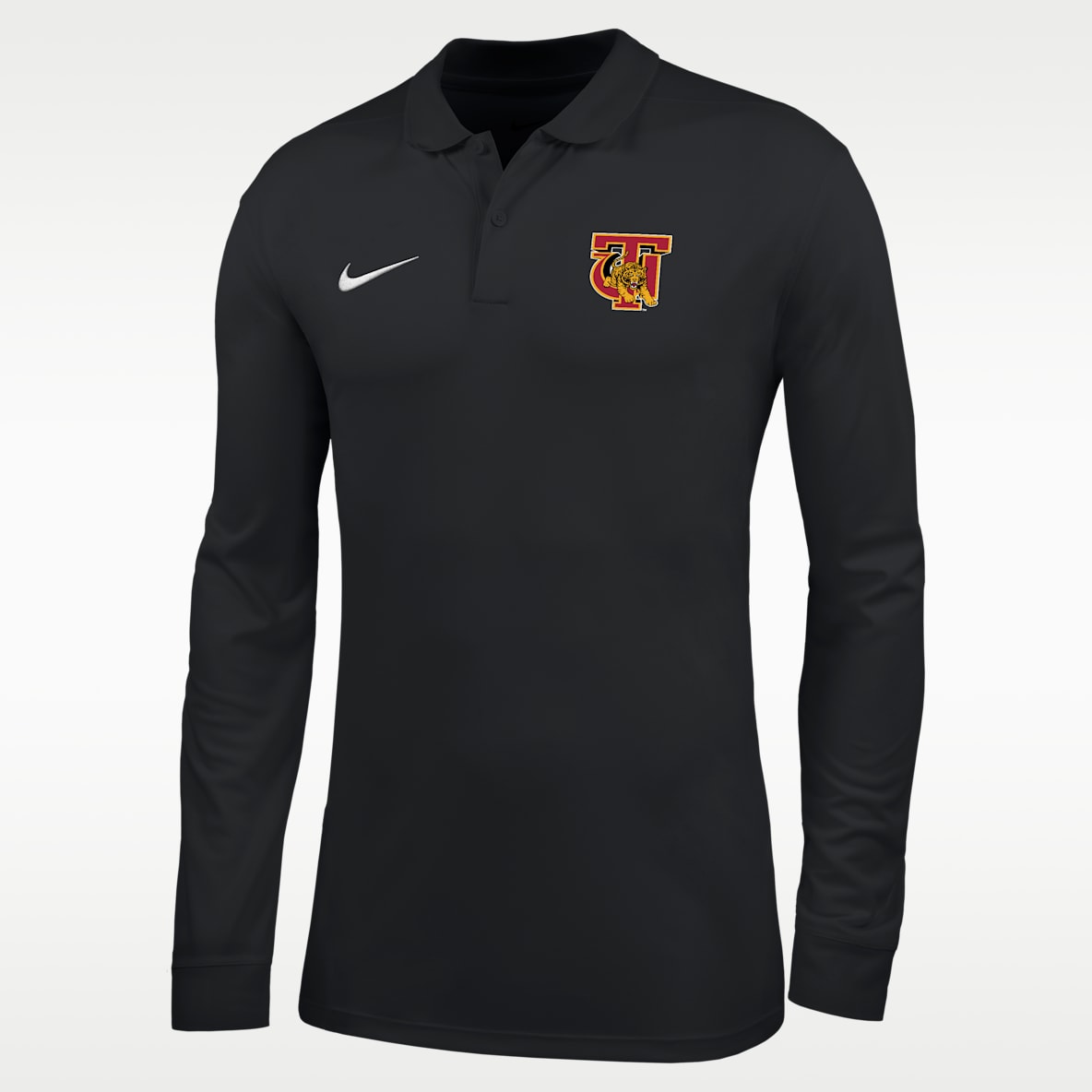Nike College (Tuskegee University) Men's Dri-FIT Long-Sleeve Polo