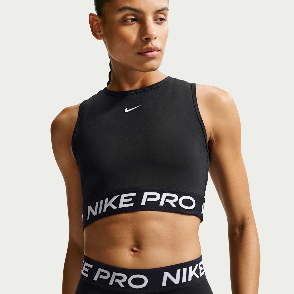 Nike Pro Women's Dri-FIT Cropped Tank Top