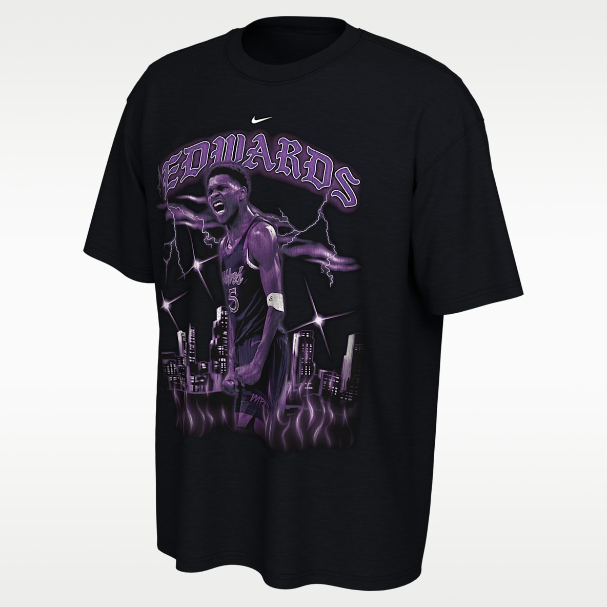 Anthony Edwards de los Minnesota Timberwolves City Edition Playera Nike de la NBA