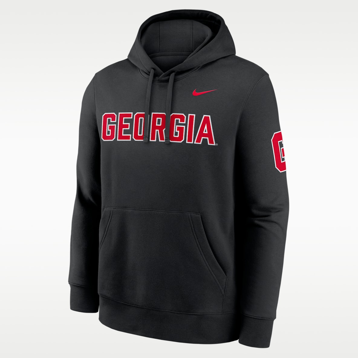 Georgia Sideline Club Men's Nike College Pullover Hoodie