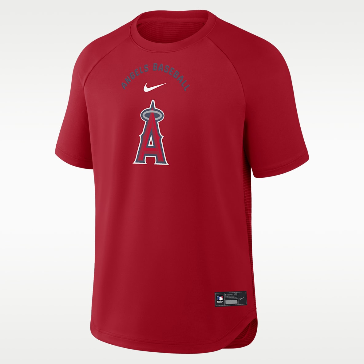 Los Angeles Angels Authentic Collection Batting Practice Pregame Playera Nike Dri-FIT de la MLB para hombre