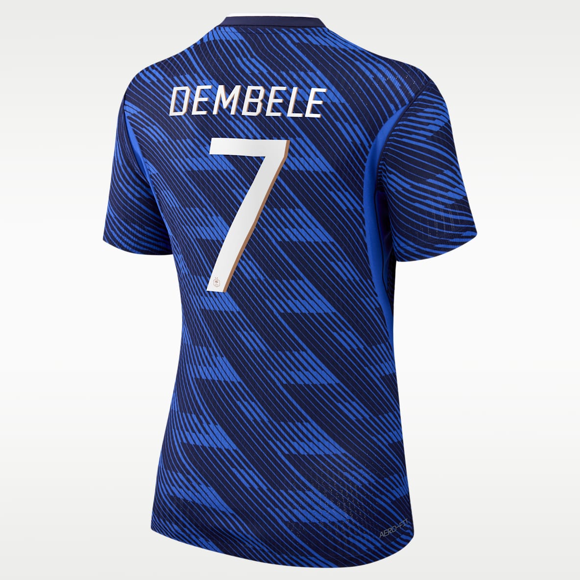 Selección nacional de Francia local 2026 Match Ousmane Dembélé Jersey de fútbol Nike Dri-FIT ADV para mujer
