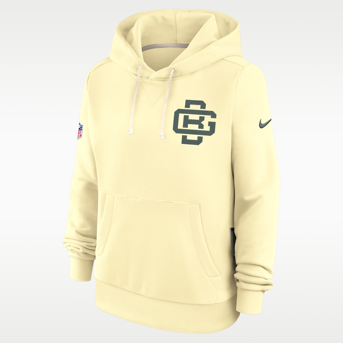 Green Bay Packers Rivalries Collection Sideline Women's Nike Dri-FIT NFL Pullover Hoodie