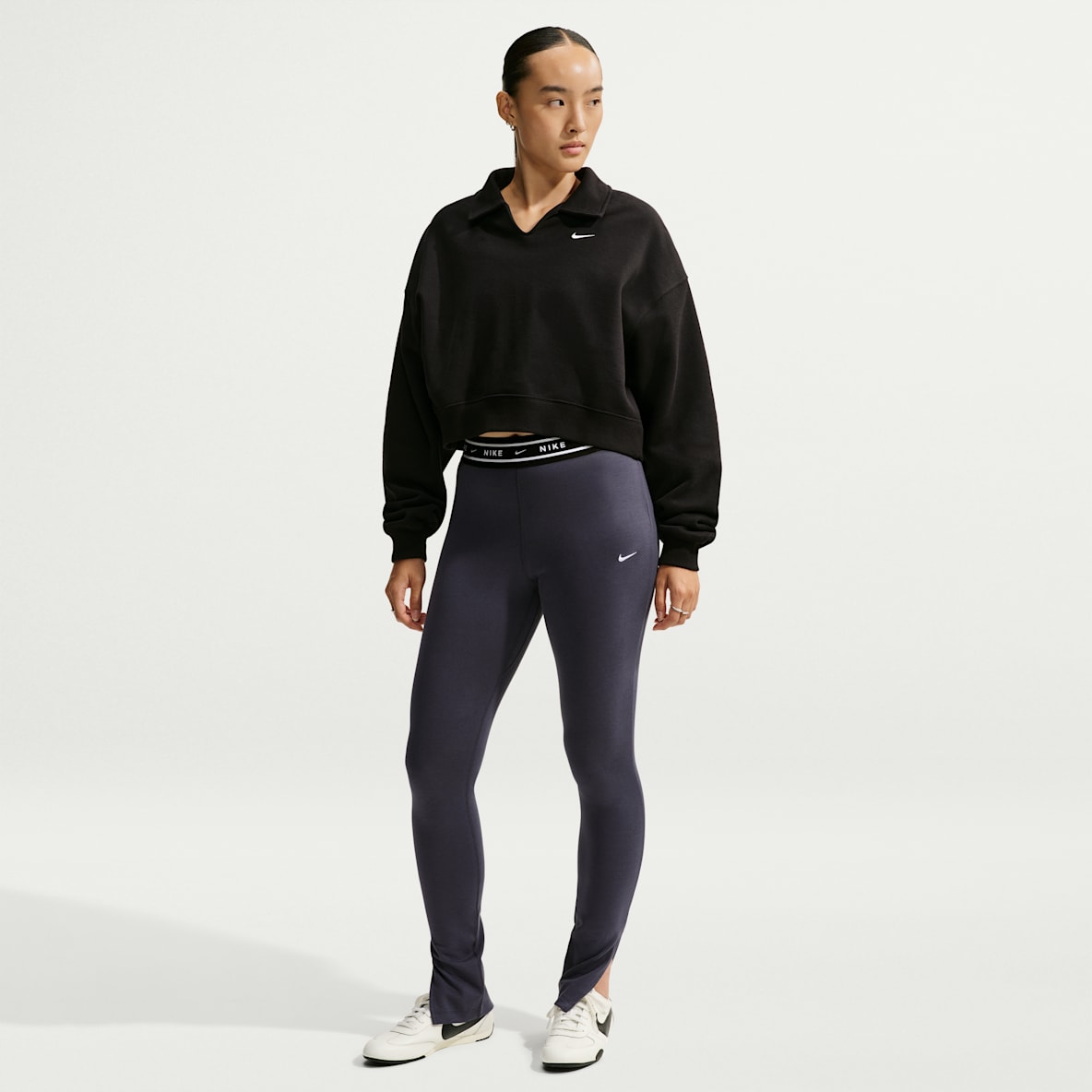 Nike Sportswear Chill Knit Women's High-Waisted Open-Hem Leggings