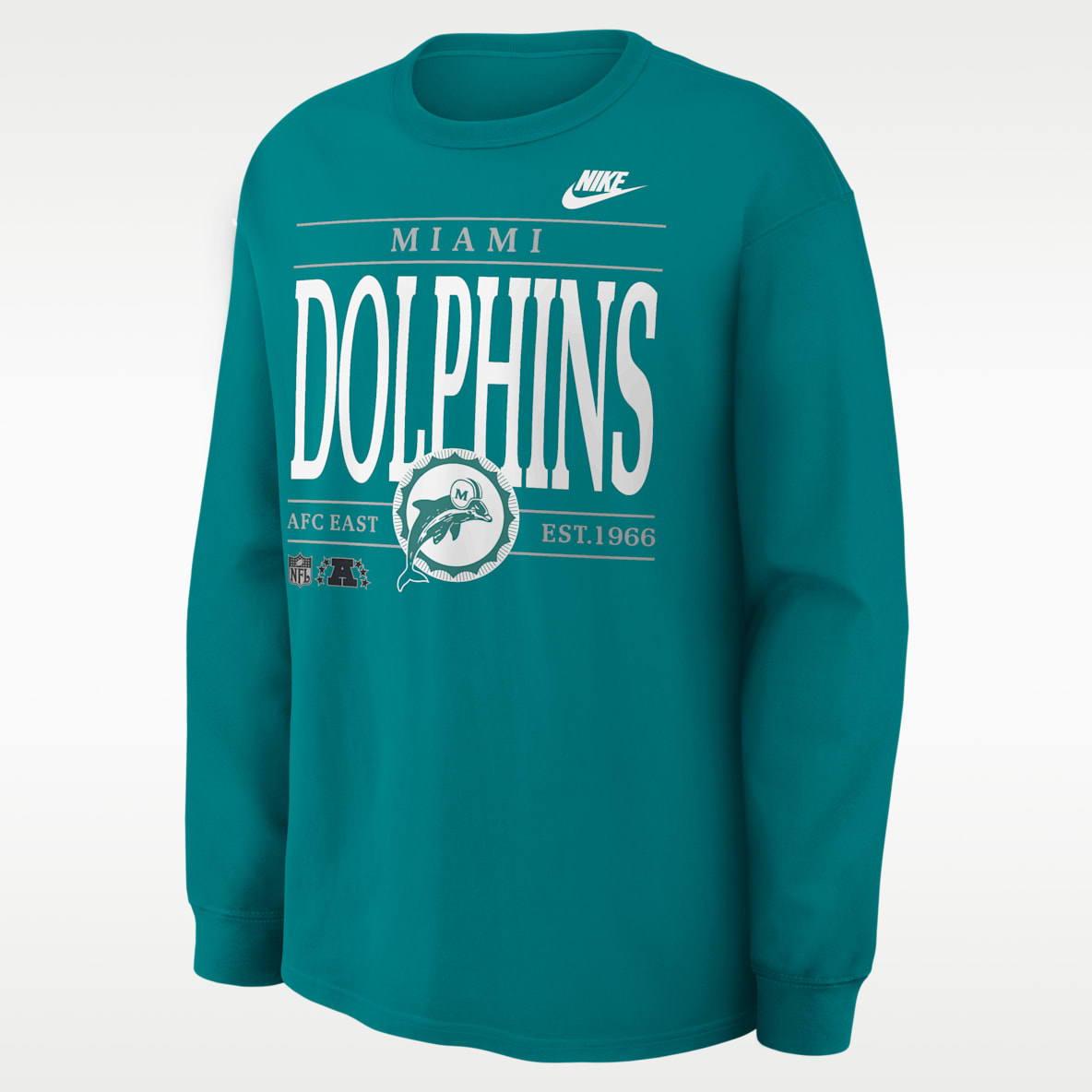 Miami Dolphins Rewind Max90 Men's Nike NFL Long-Sleeve T-Shirt